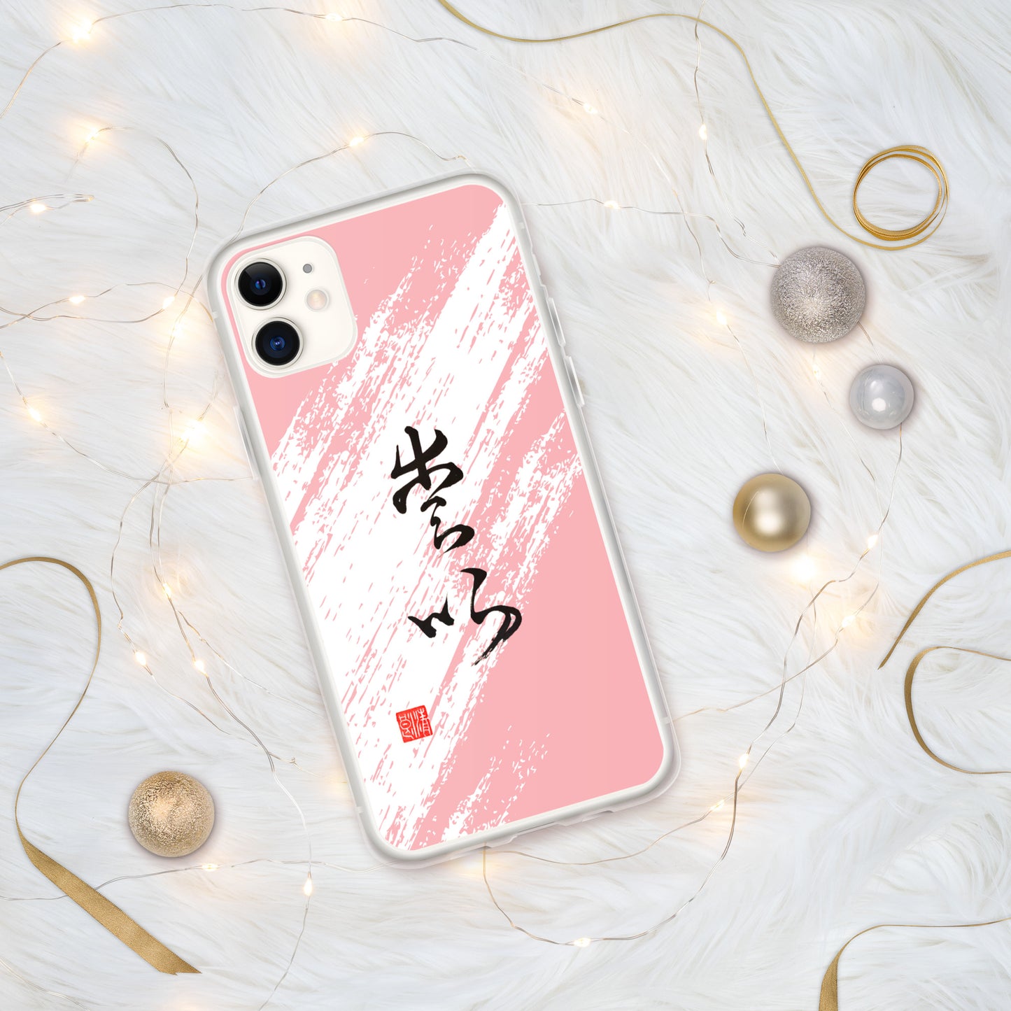 Clear Case for iPhone® : Calligraphy Title " Love " 2