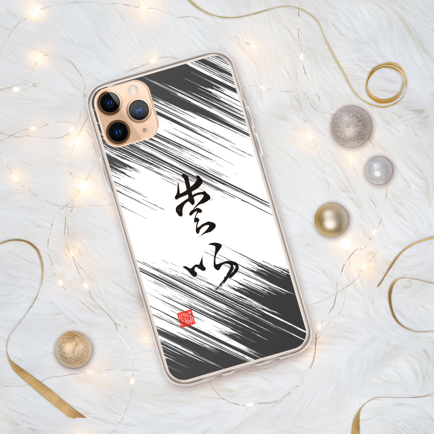 Clear Case for iPhone® : Calligraphy Title " Love " 1