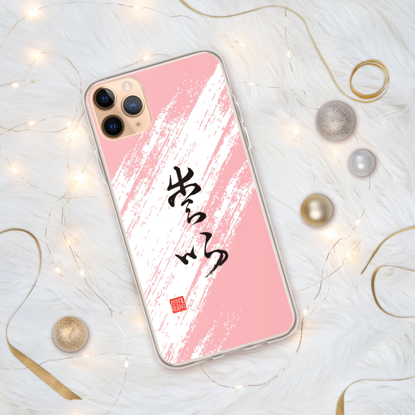 Clear Case for iPhone® : Calligraphy Title " Love " 2