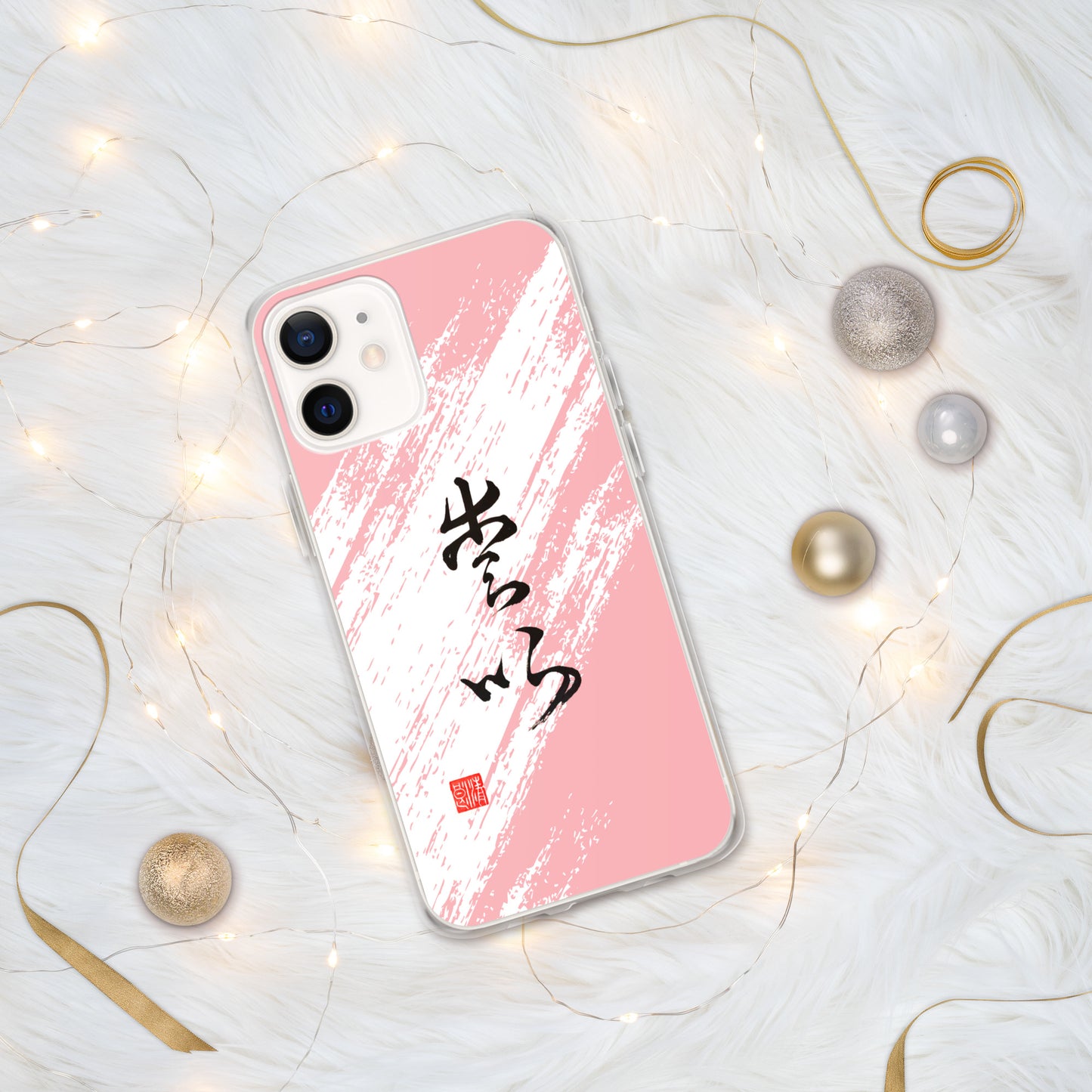 Clear Case for iPhone® : Calligraphy Title " Love " 2