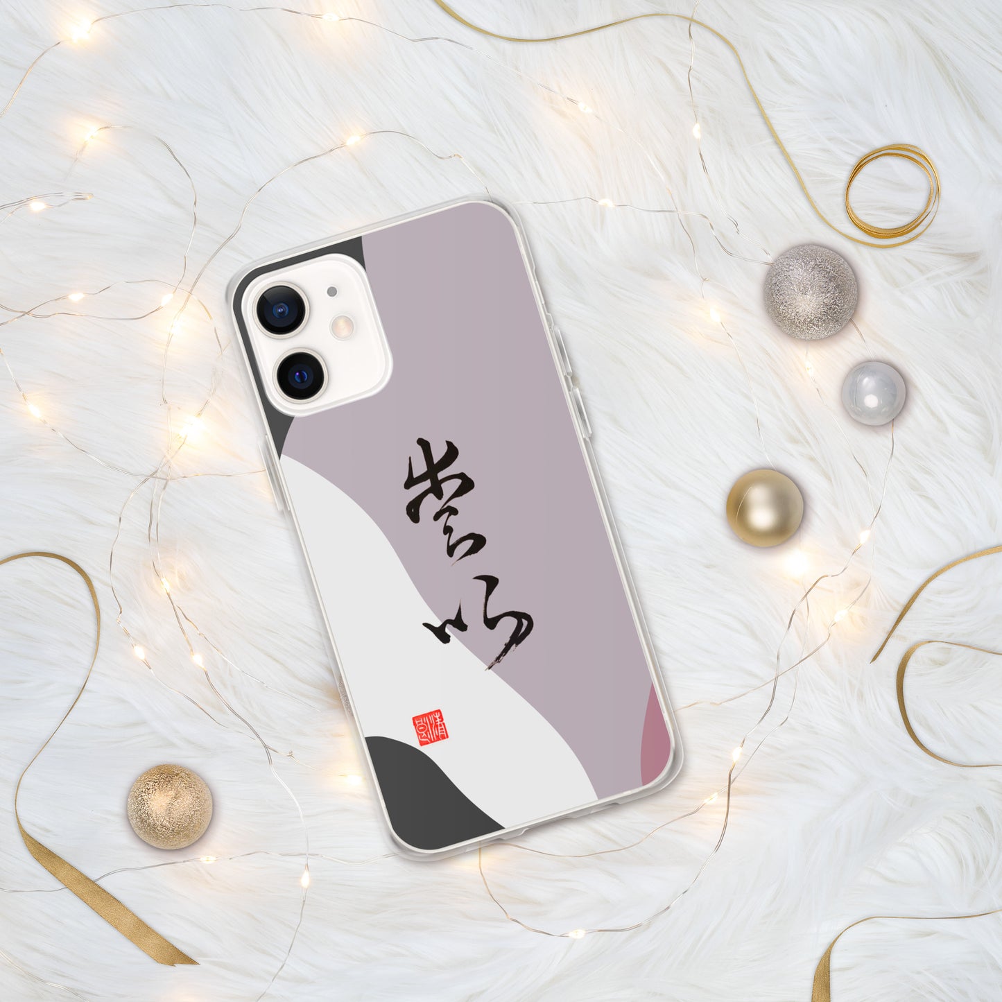 Clear Case for iPhone® : Calligraphy Title " Love " 3