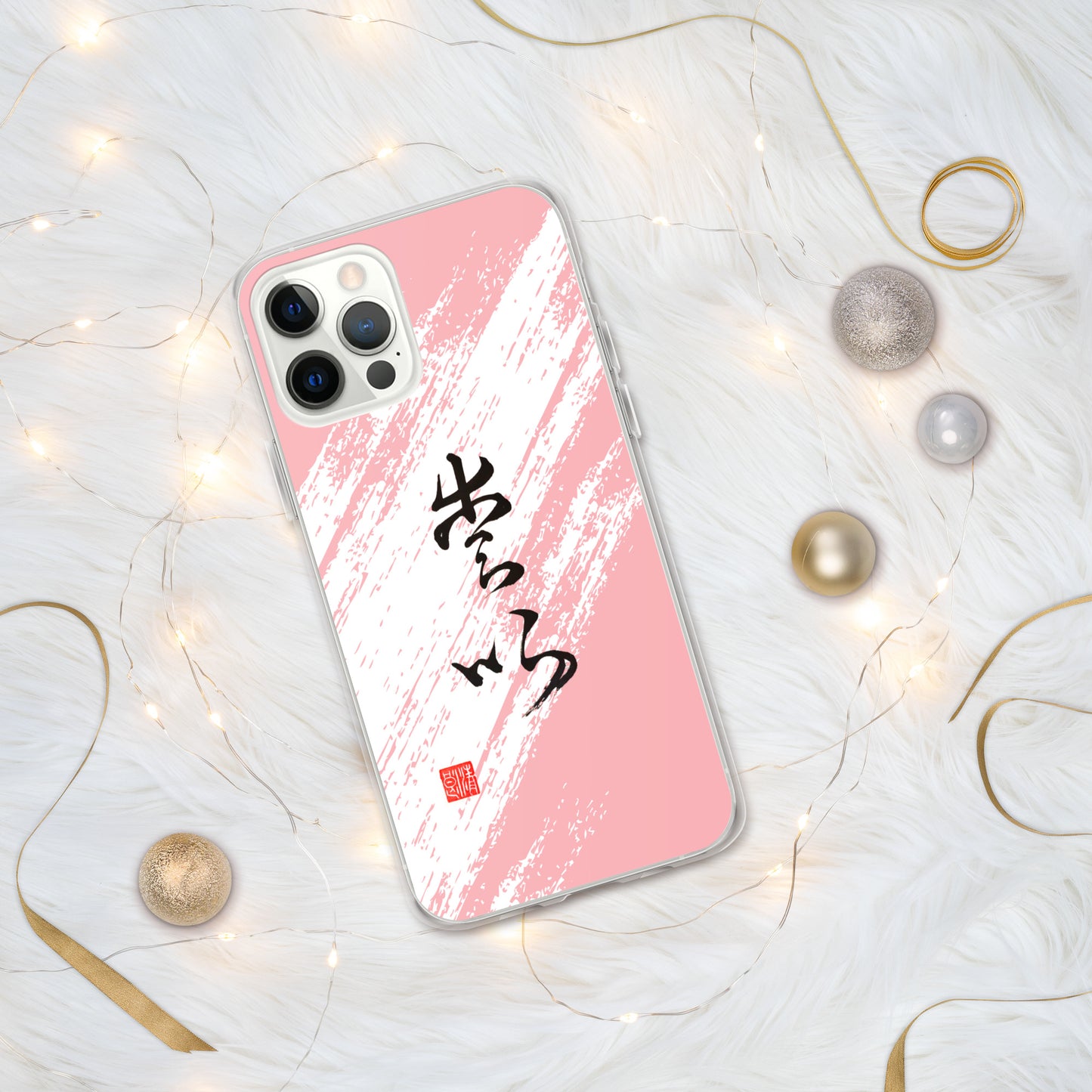 Clear Case for iPhone® : Calligraphy Title " Love " 2