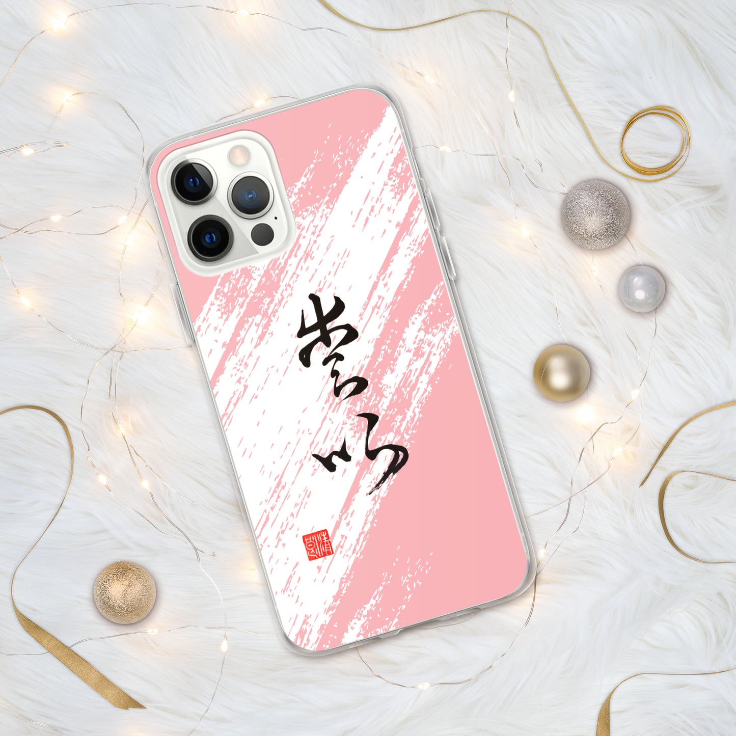 Clear Case for iPhone® : Calligraphy Title " Love " 2