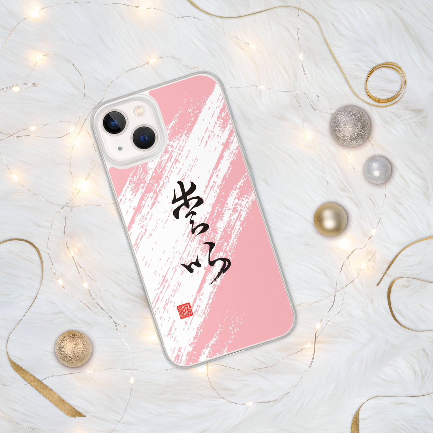 Clear Case for iPhone® : Calligraphy Title " Love " 2