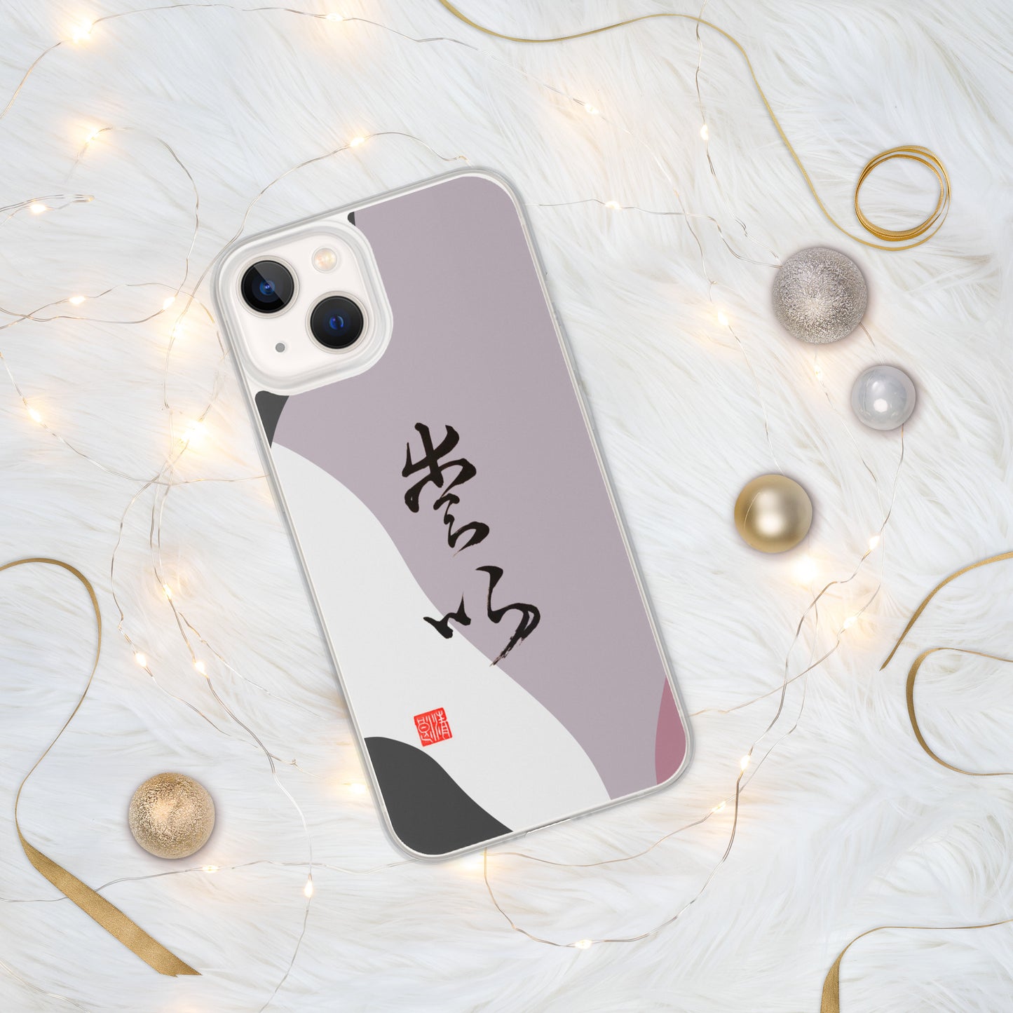 Clear Case for iPhone® : Calligraphy Title " Love " 3