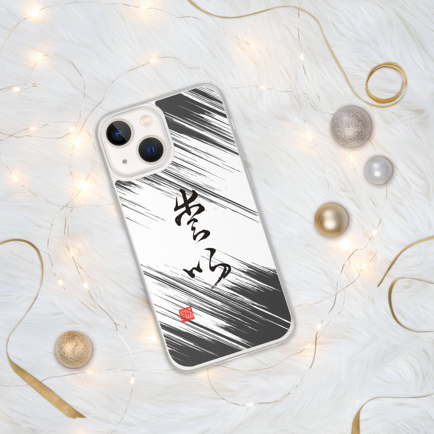 Clear Case for iPhone® : Calligraphy Title " Love " 1