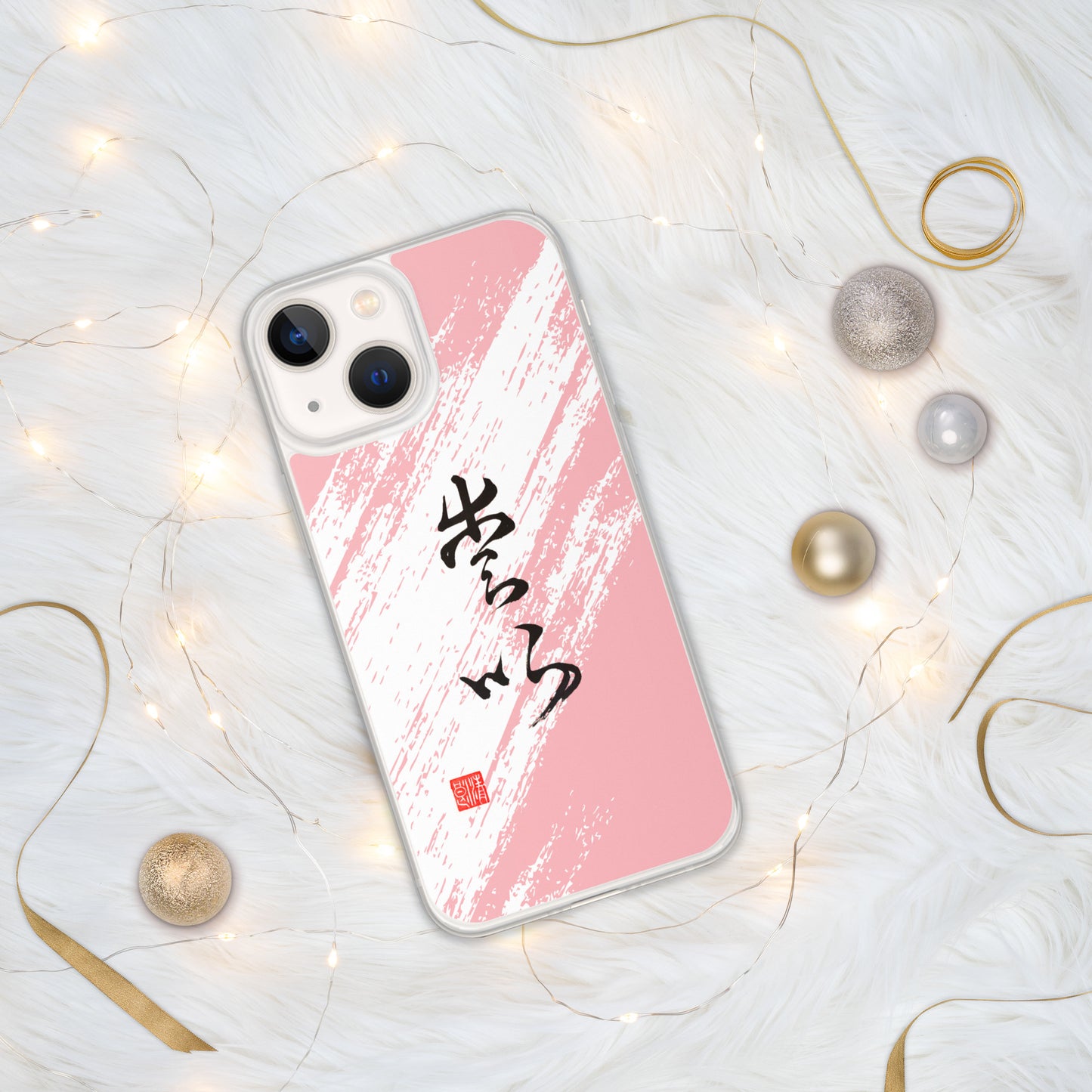 Clear Case for iPhone® : Calligraphy Title " Love " 2