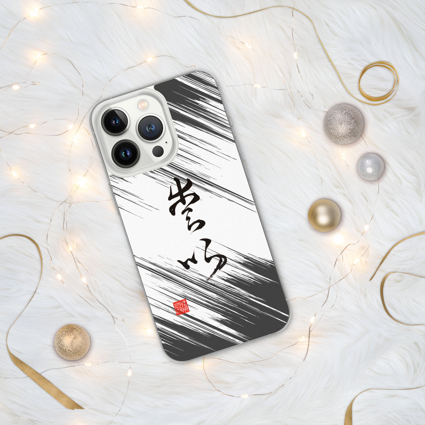 Clear Case for iPhone® : Calligraphy Title " Love " 1