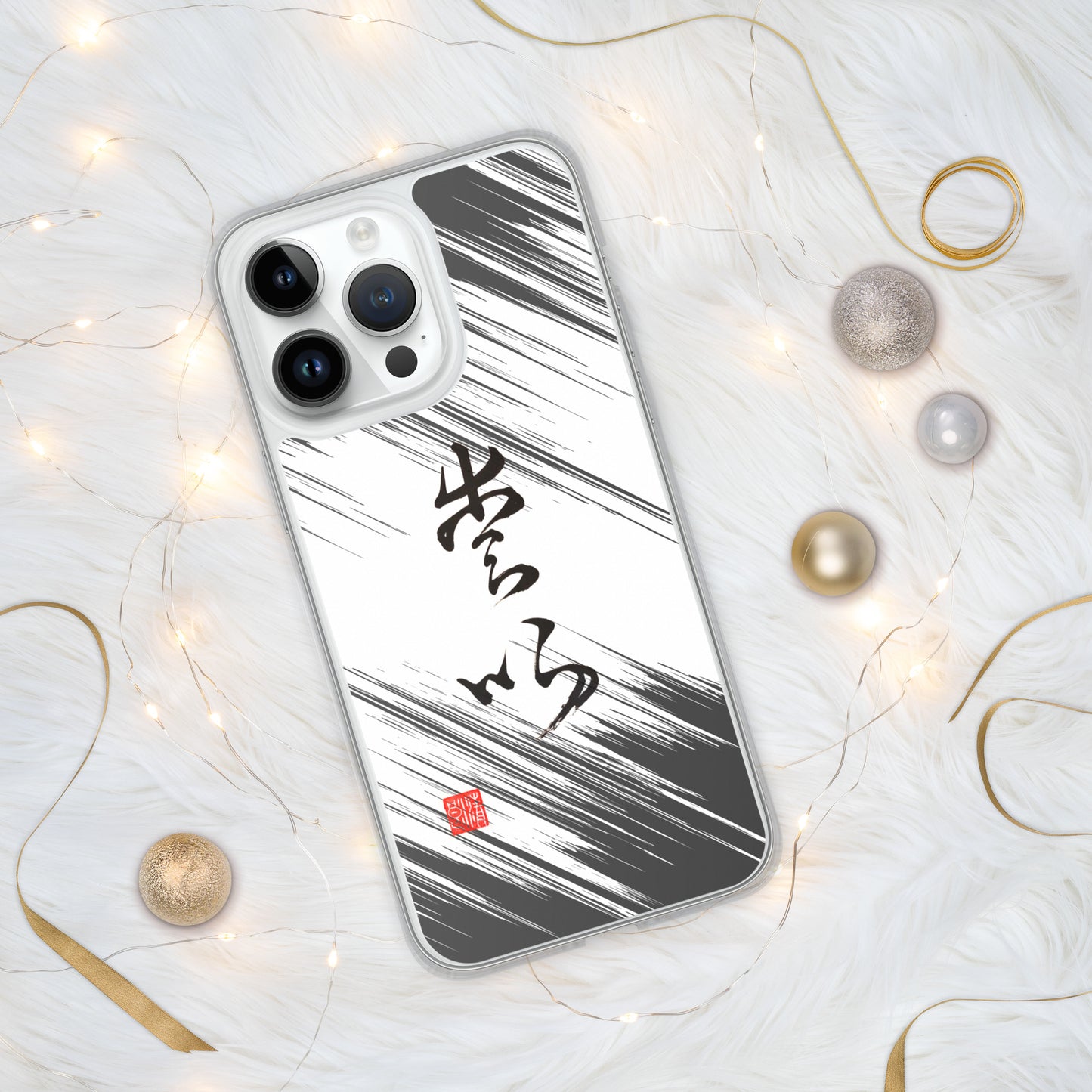 Clear Case for iPhone® : Calligraphy Title " Love " 1