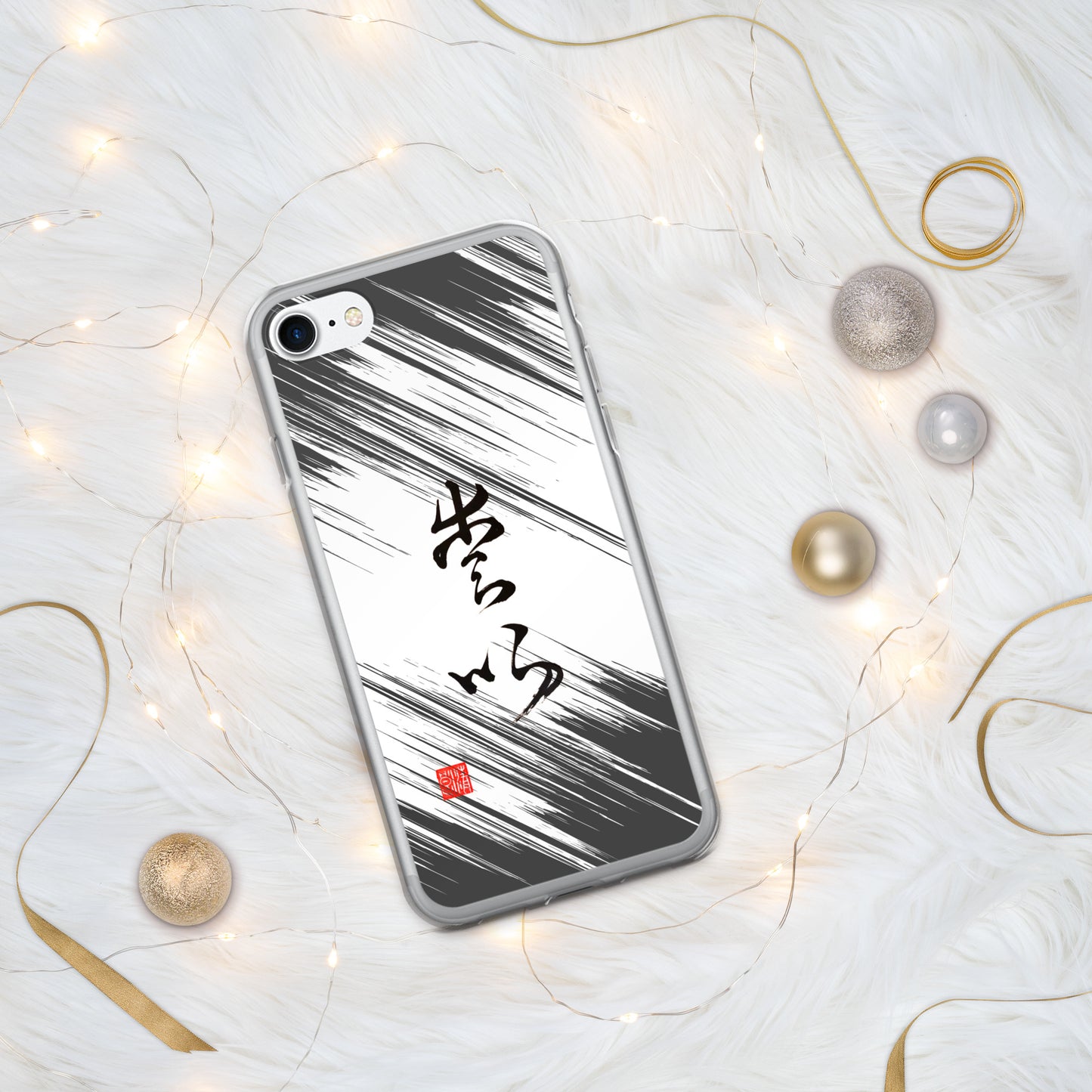 Clear Case for iPhone® : Calligraphy Title " Love " 1