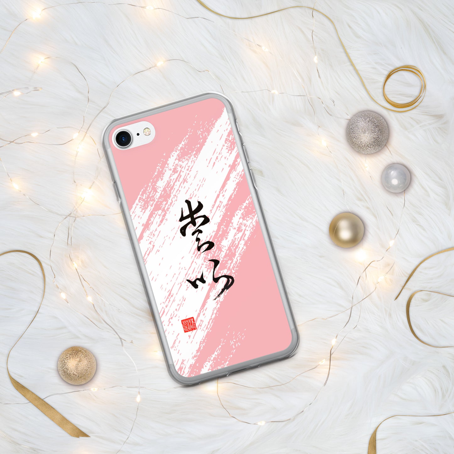 Clear Case for iPhone® : Calligraphy Title " Love " 2