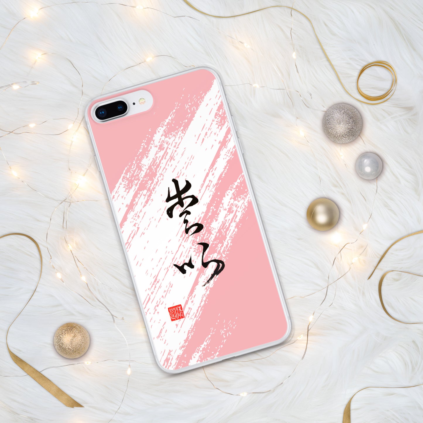 Clear Case for iPhone® : Calligraphy Title " Love " 2