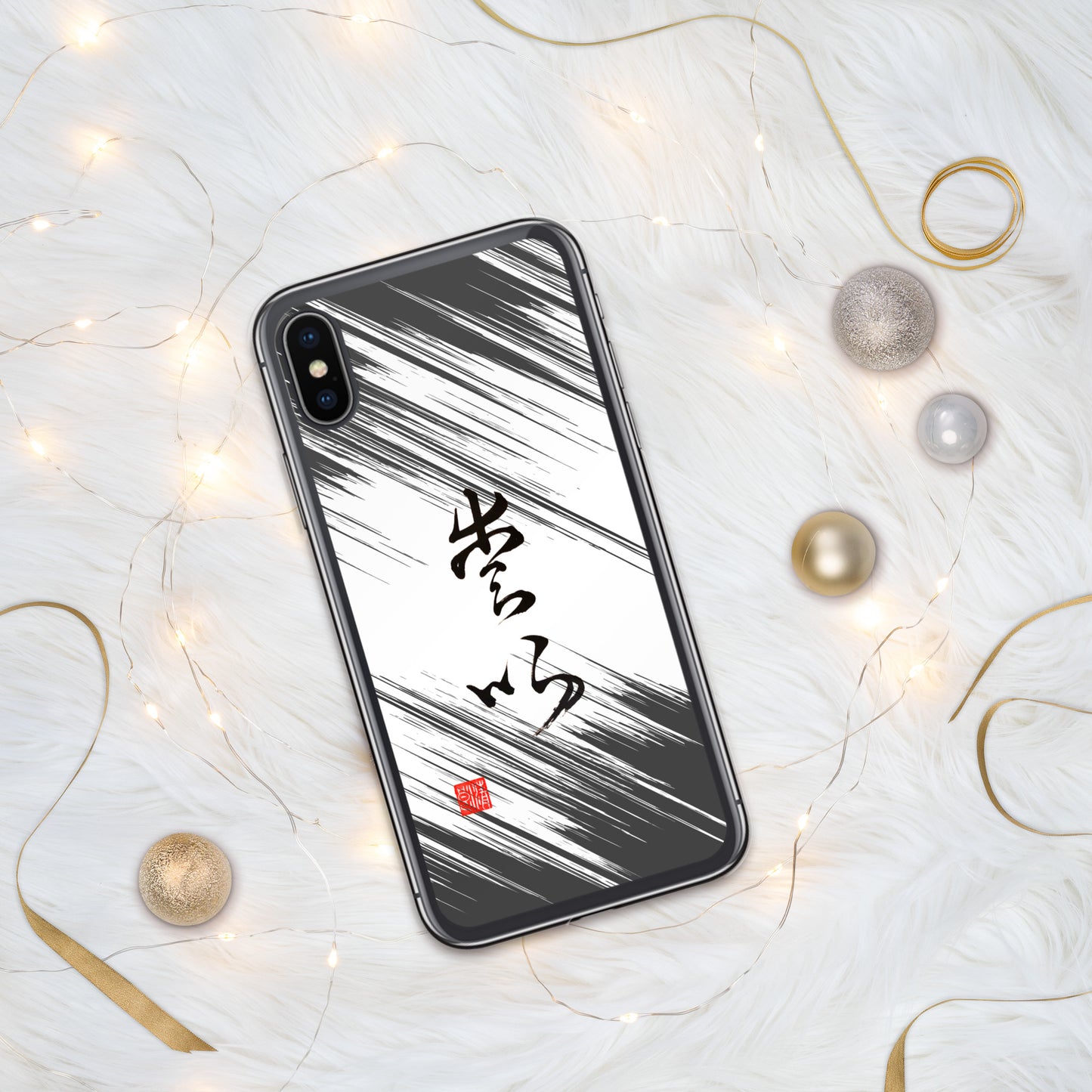 Clear Case for iPhone® : Calligraphy Title " Love " 1