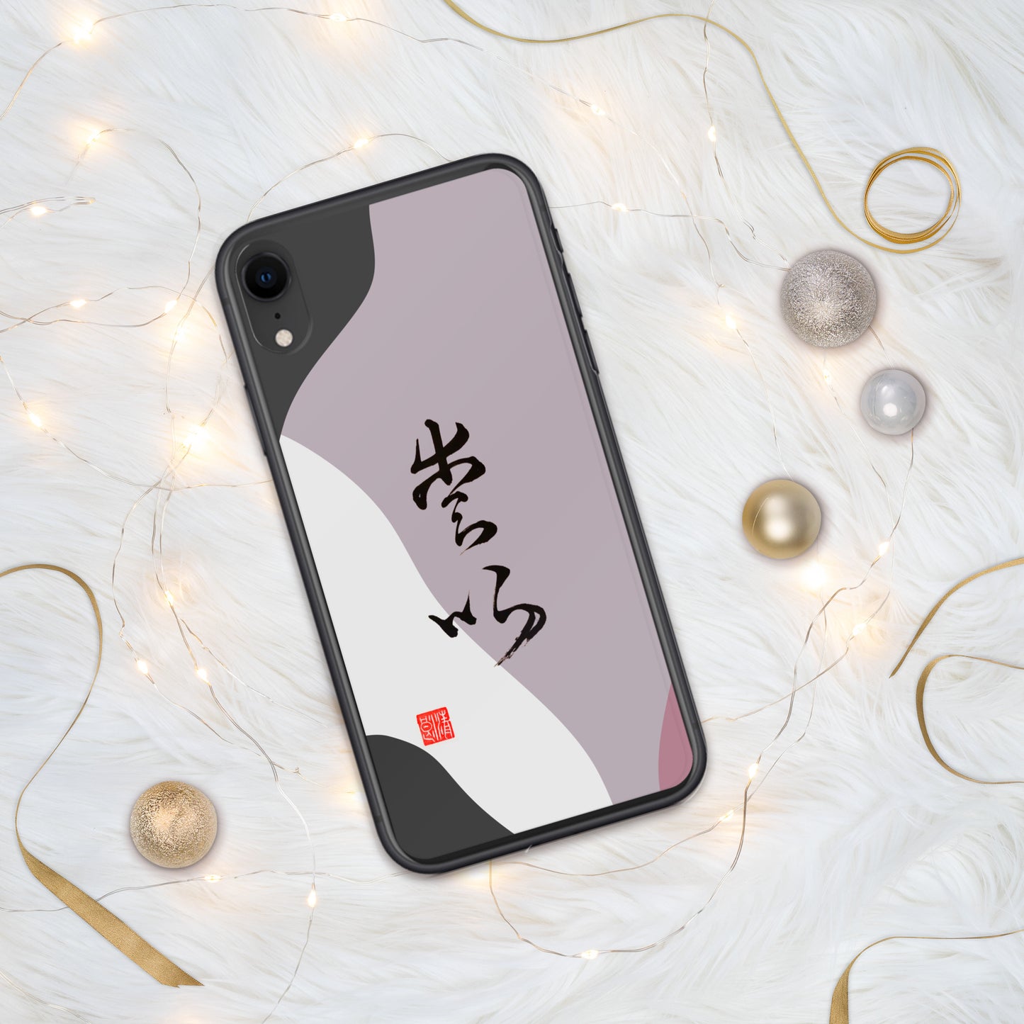 Clear Case for iPhone® : Calligraphy Title " Love " 3