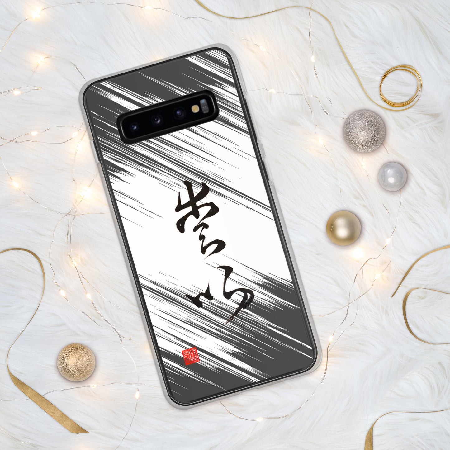 Coque transparente pour Samsung® : Calligraphie Titre " Love " 1