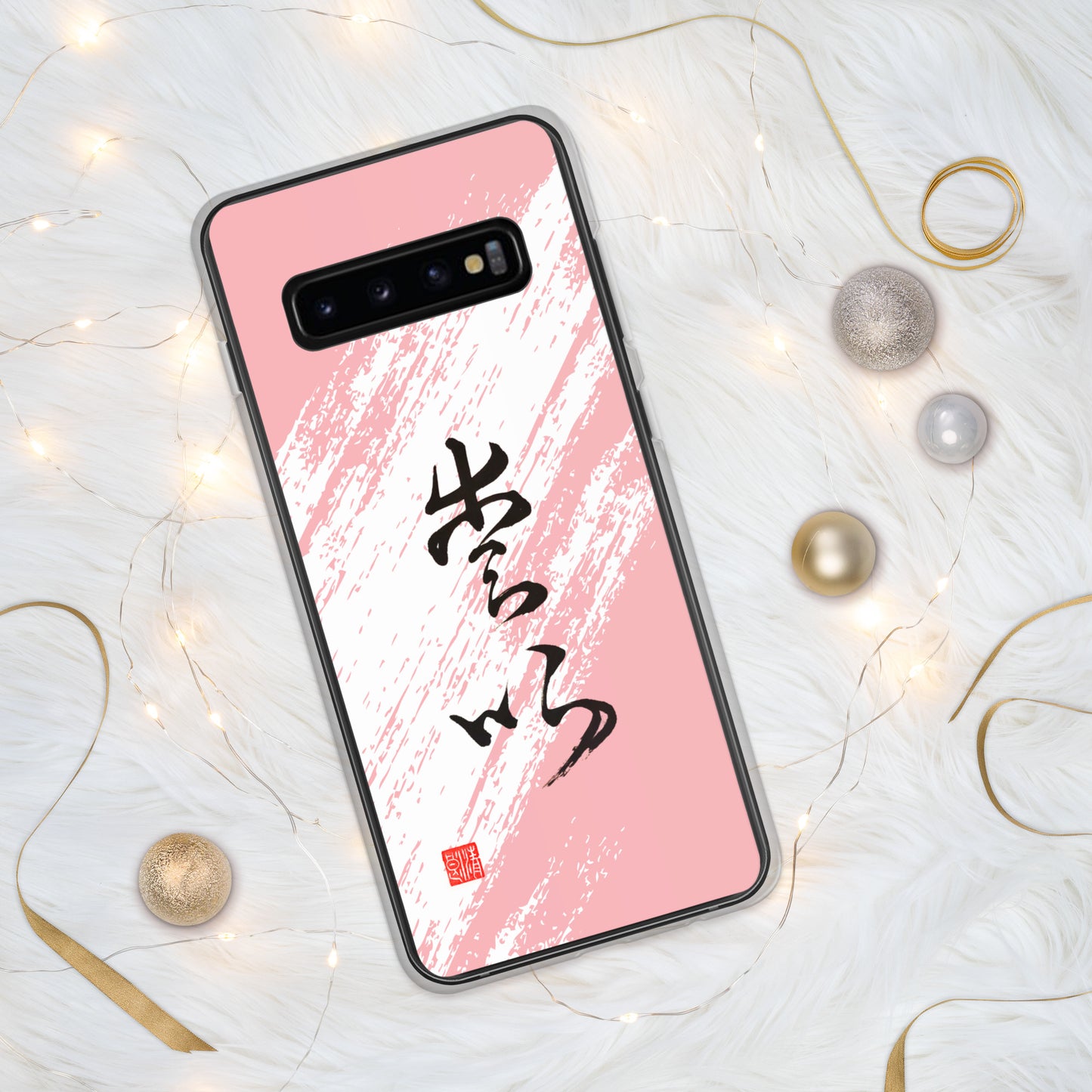 Funda transparente para Samsung® : Título de caligrafía " Love " 2