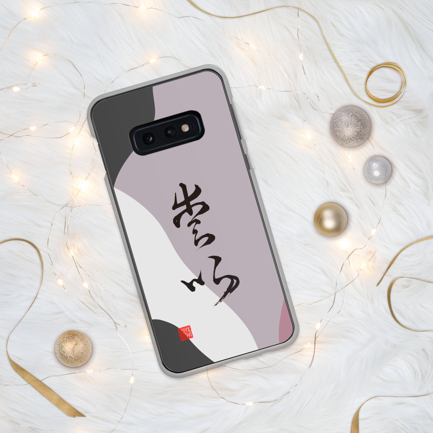 Clear Case for Samsung® : Calligraphy Title " Love " 3