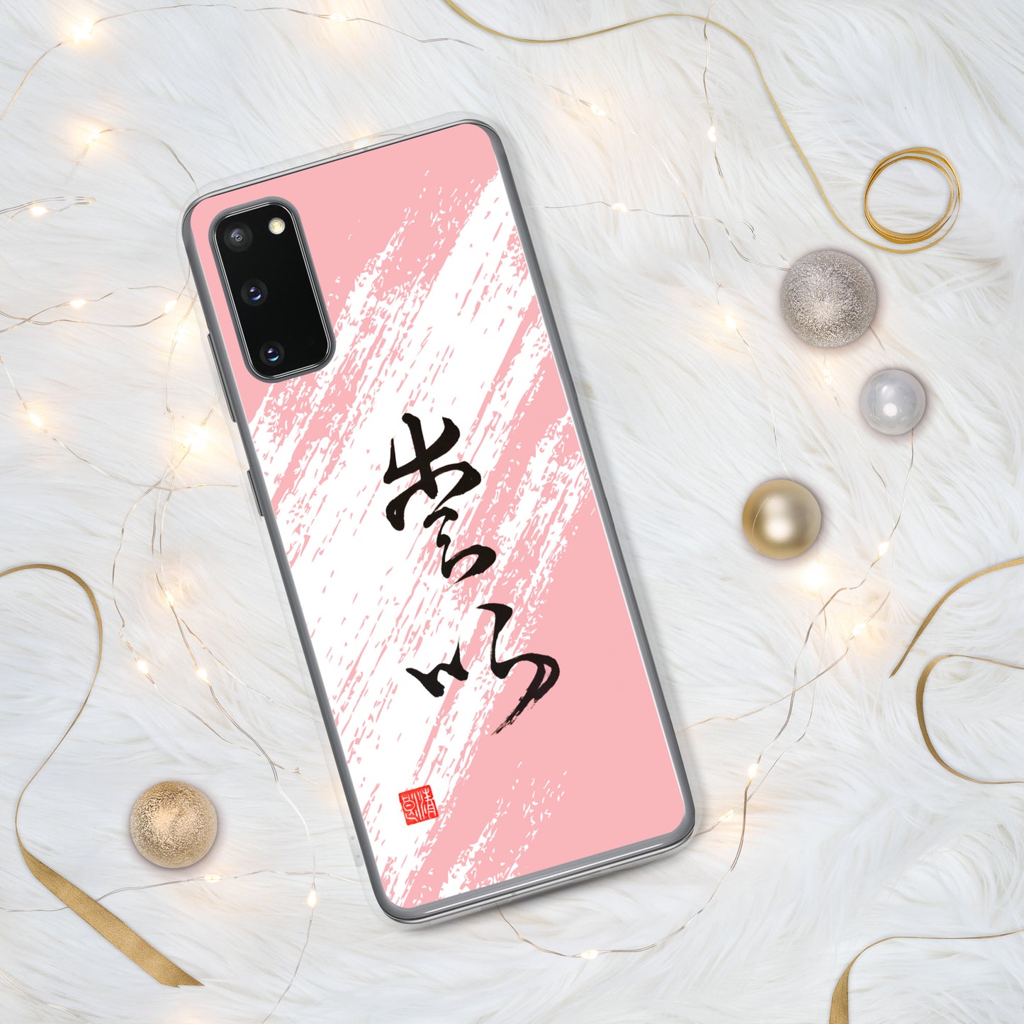 Funda transparente para Samsung® : Título de caligrafía " Love " 2