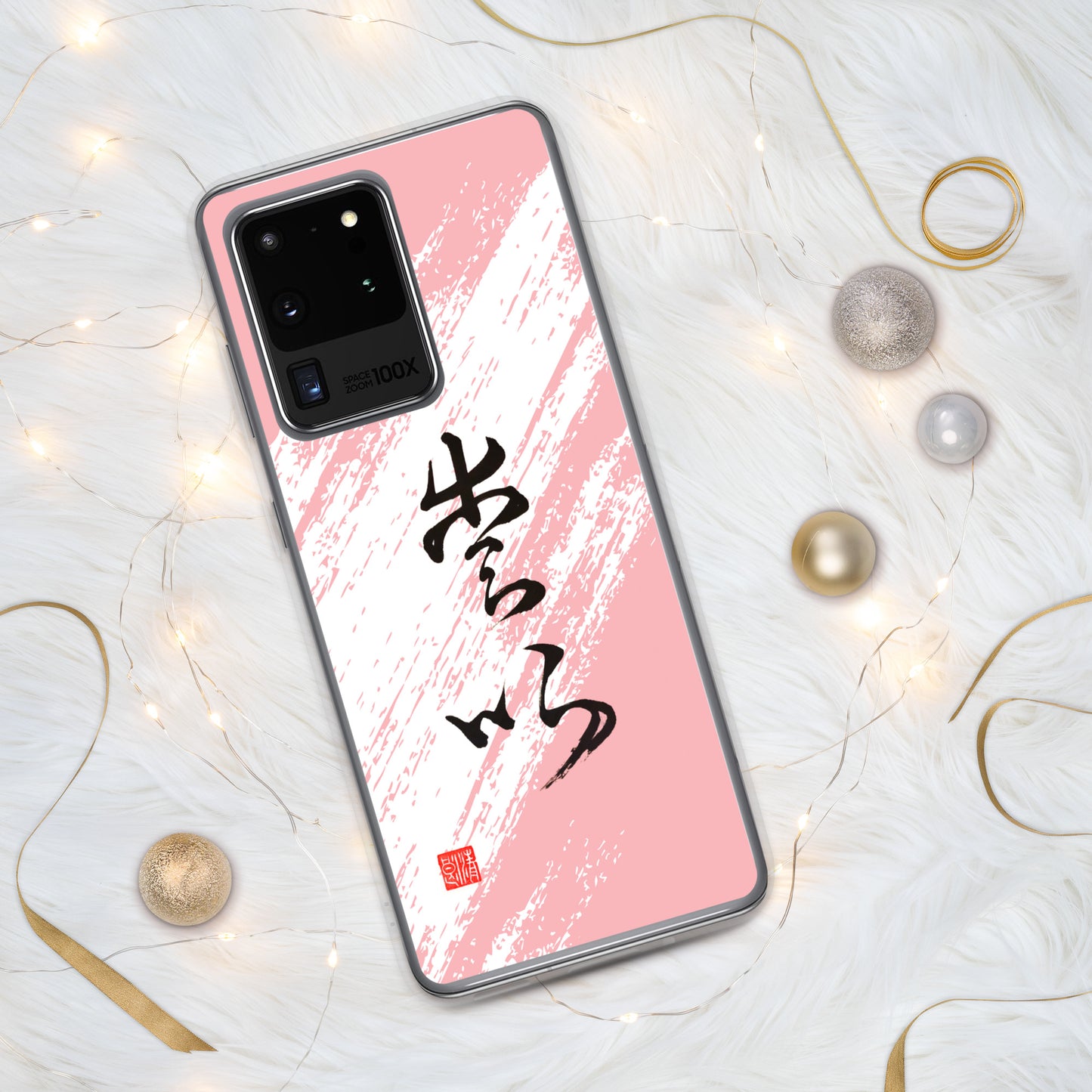 Funda transparente para Samsung® : Título de caligrafía " Love " 2