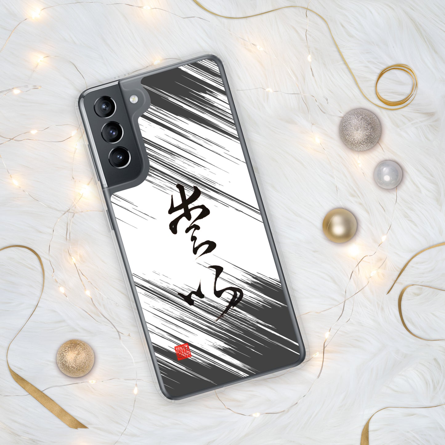 Coque transparente pour Samsung® : Calligraphie Titre " Love " 1