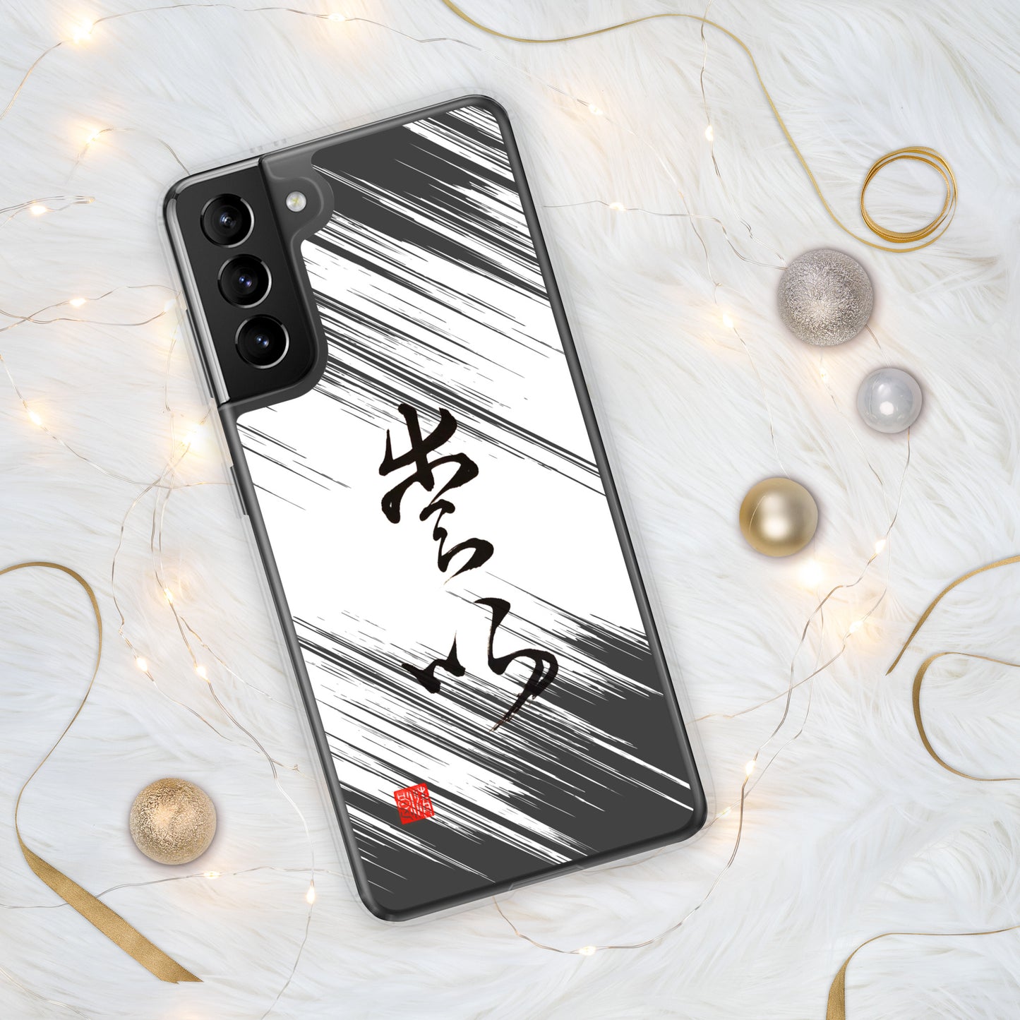 Coque transparente pour Samsung® : Calligraphie Titre " Love " 1