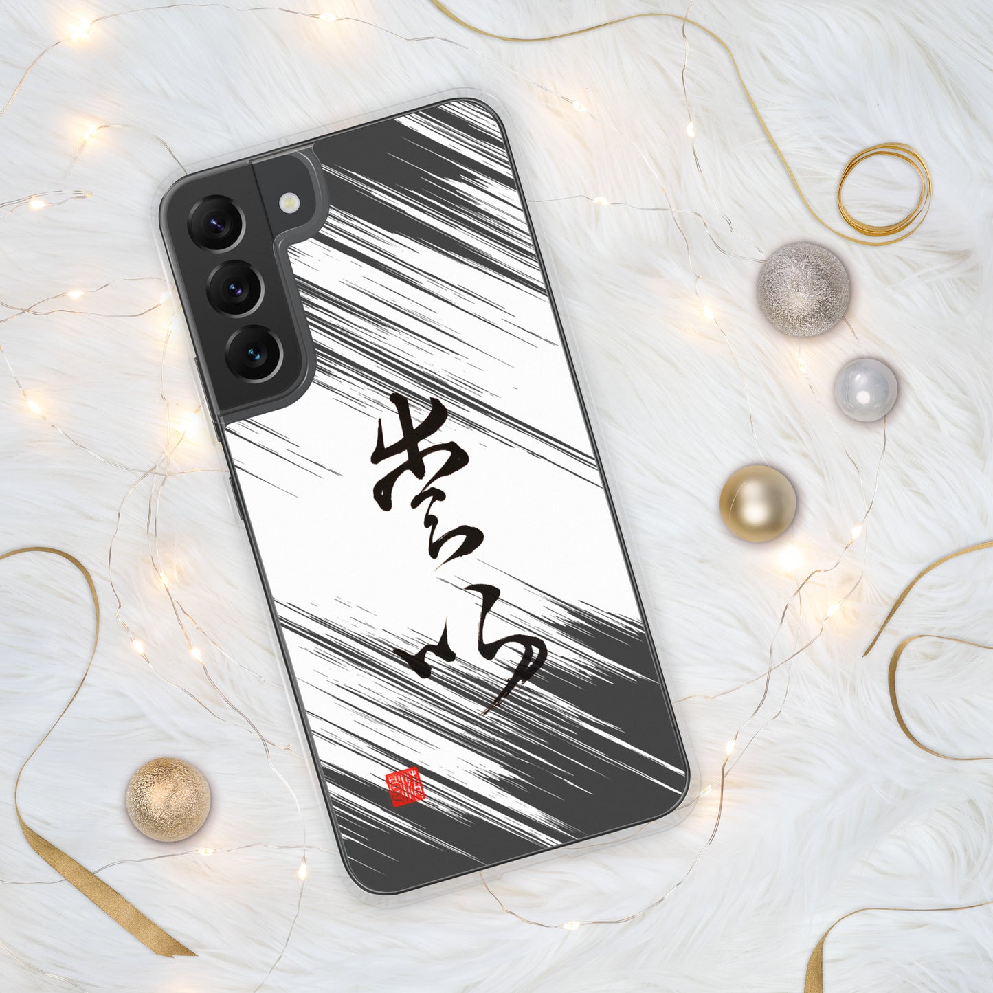 Coque transparente pour Samsung® : Calligraphie Titre " Love " 1