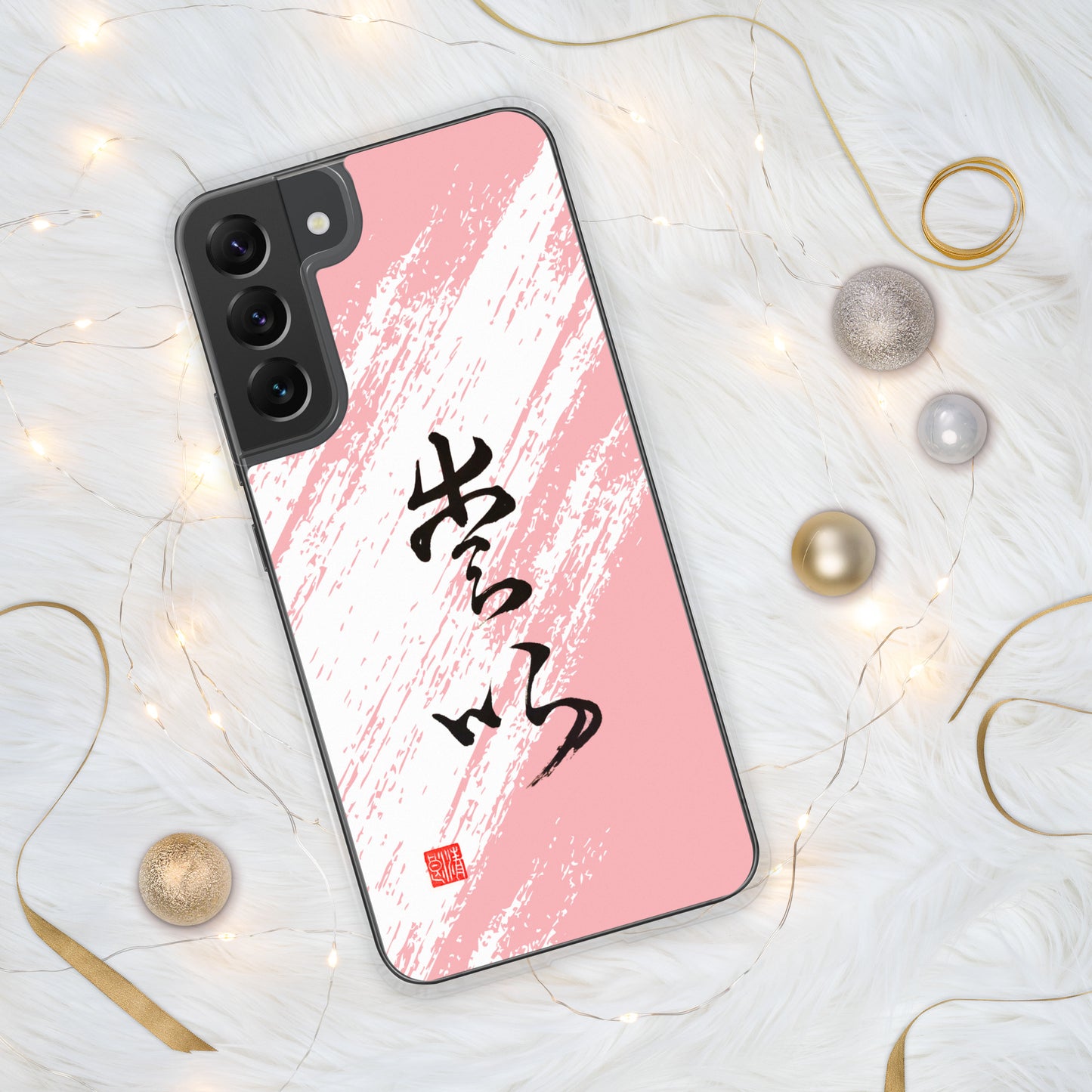 Funda transparente para Samsung® : Título de caligrafía " Love " 2